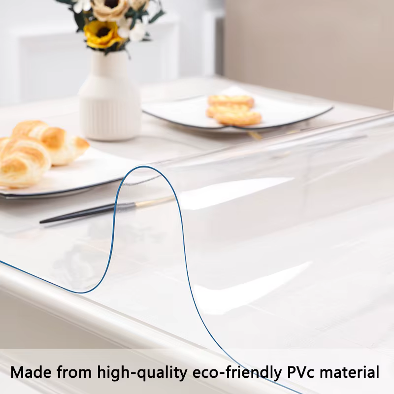 Nappe imperméable en PVC – Antidérapant, résistante à l'huile, résistante aux rayures, facile à nettoyer, idéale pour les tables à manger et les bureaux