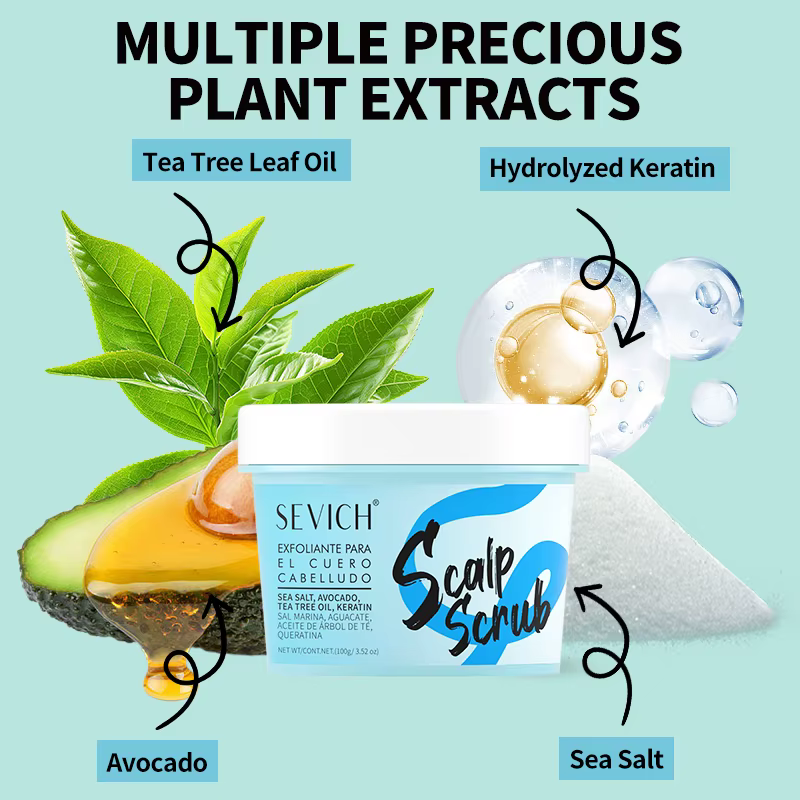 Gommage du cuir chevelu pour laver les cheveux, crème de contrôle de l'huile, exfoliante, Anti-démangeaison, réparation, nettoyage du cuir chevelu, soins de Massage, crème exfoliante