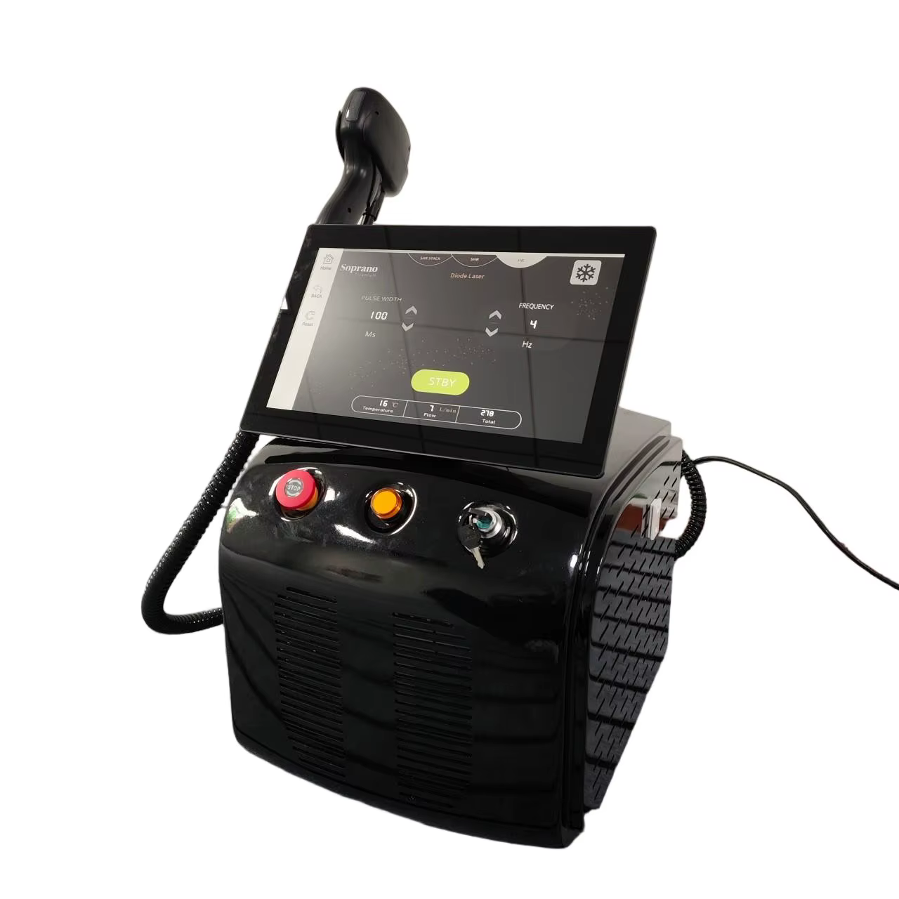 Épilateur laser à diode 2026 avec longueurs d'onde 755 808 940 1064 nm
