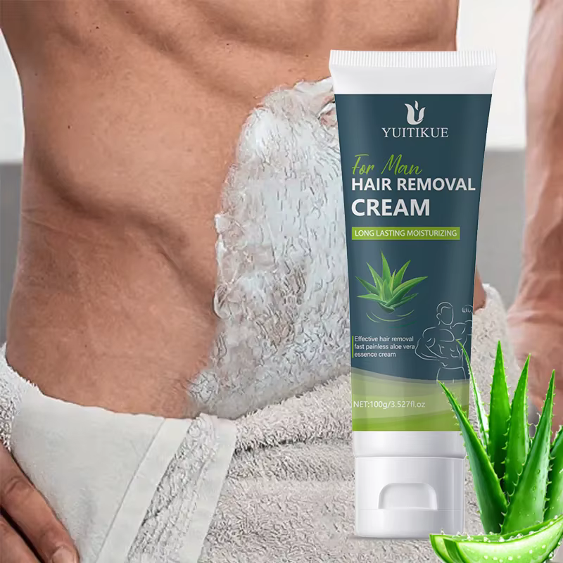 100g Crème dépilatoire pour hommes – Douce et non irritante
