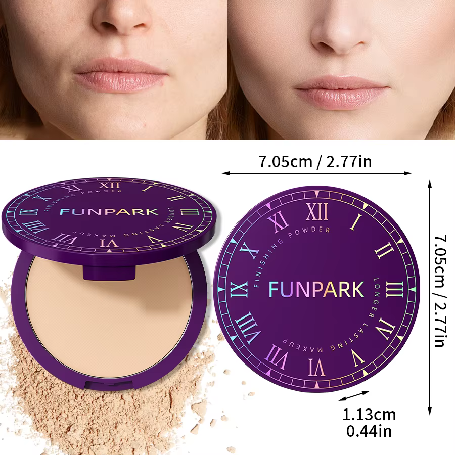 Fond de teint en poudre pressée mat à couvrance totale 5 couleurs, contrôle du sébum, finition impeccable et légère, maquillage pour femme, cadeaux