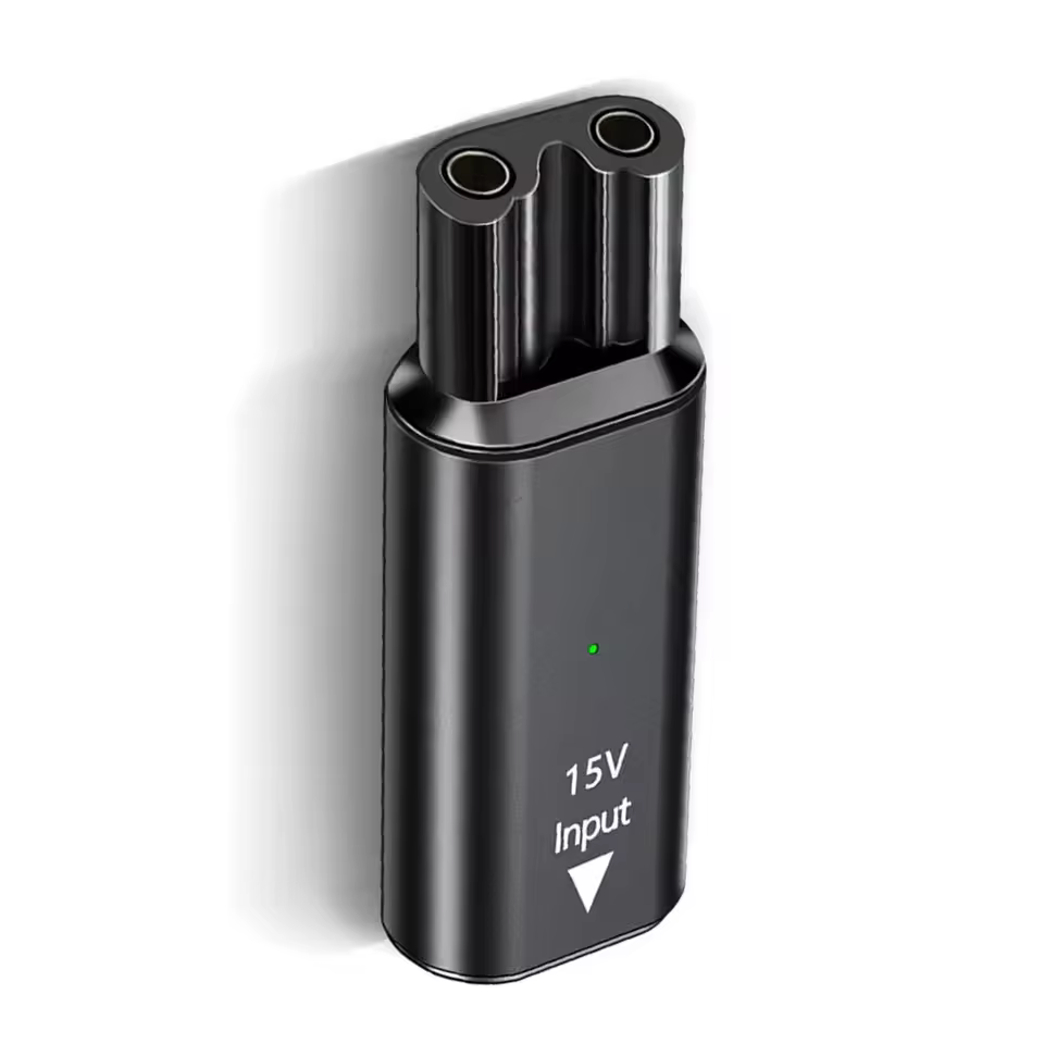 Adaptateur de charge Type-C 15V pour rasoir Philips OneBlade QP6520 QP6530 QP6510 HQ8505 Tondeuse à barbe électrique