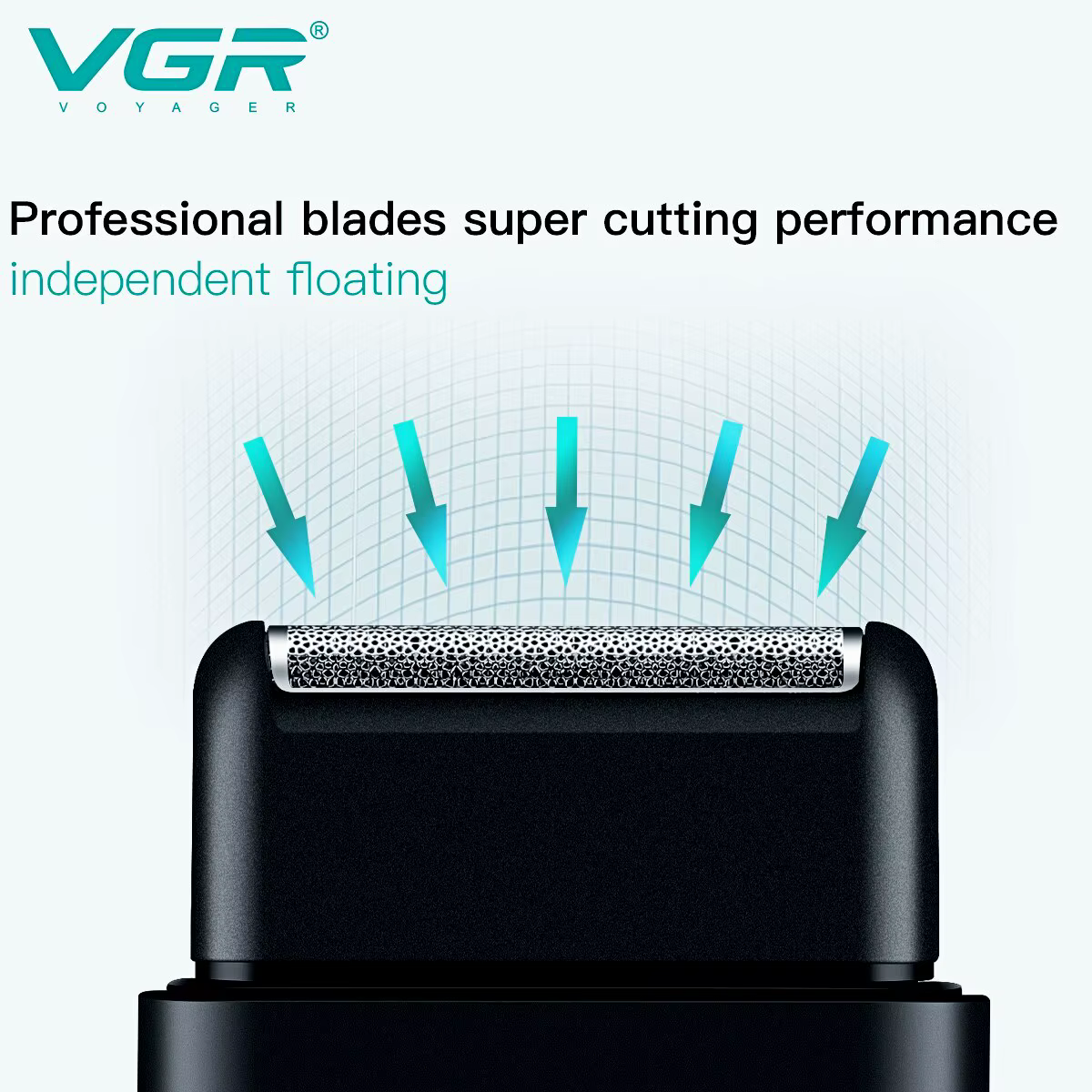 VGR Rasoir Électrique Professionnel