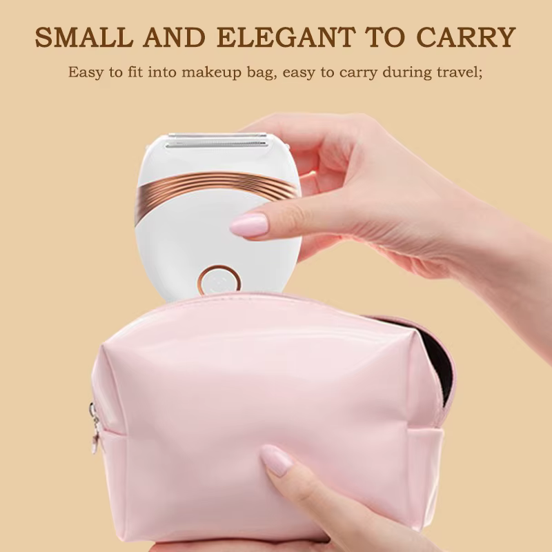 Épilateur électrique pour femmes tondeuse à cheveux rasoir Bikini aisselles bras jambe visage parties intimes dame