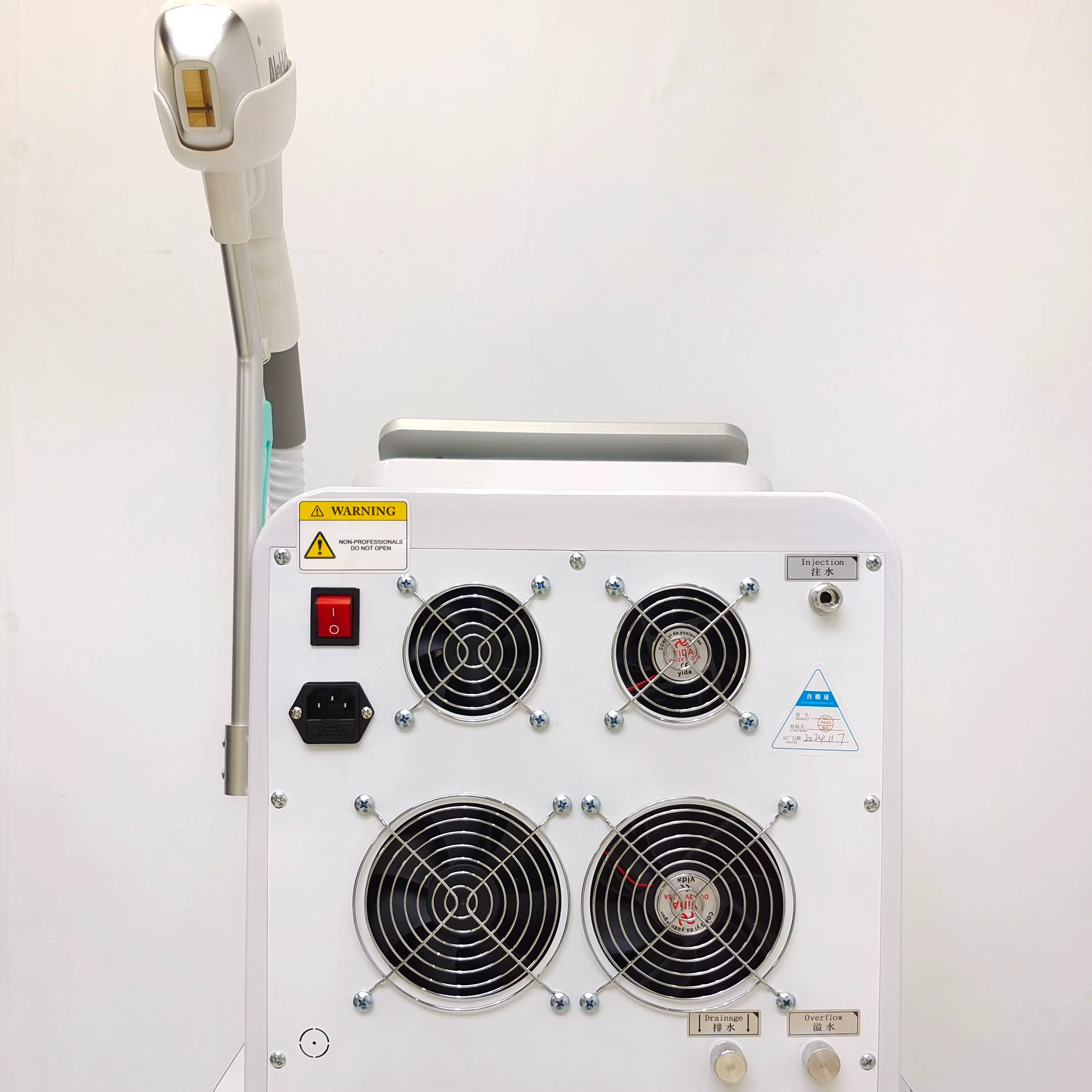 Promotion 2026 : Appareil d'épilation laser diode Soprano Ice Titanium 4000W avec 4 longueurs d'onde